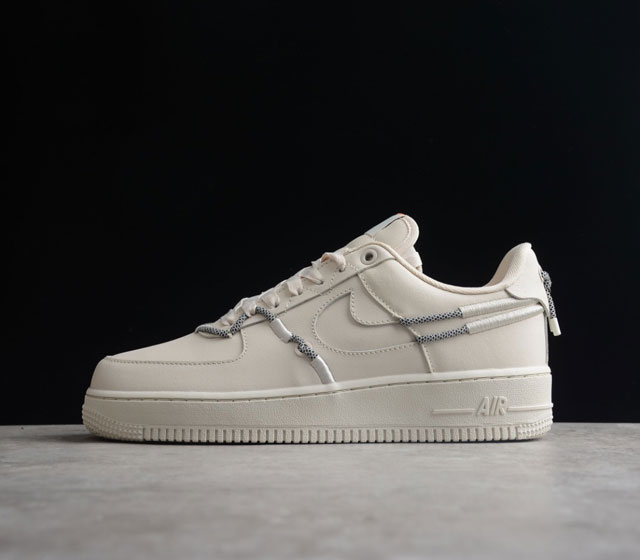 Nike Air Force 1 Low 白灰抽绳 空军一号低帮运动休闲板鞋官方同步 原装级别 原楦头原纸板 打造纯正空军版型#专注外贸渠道 全掌内置蜂窝气垫 - 点击图像关闭