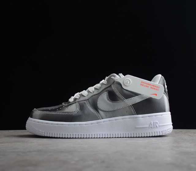 Air Force 1 Low 银灰杀手 原楦头原纸板 打造纯正空军版型专注外贸渠道 全掌内置蜂窝气垫 #原盒配件 原厂中底钢印 拉帮完美 货号 CH1808