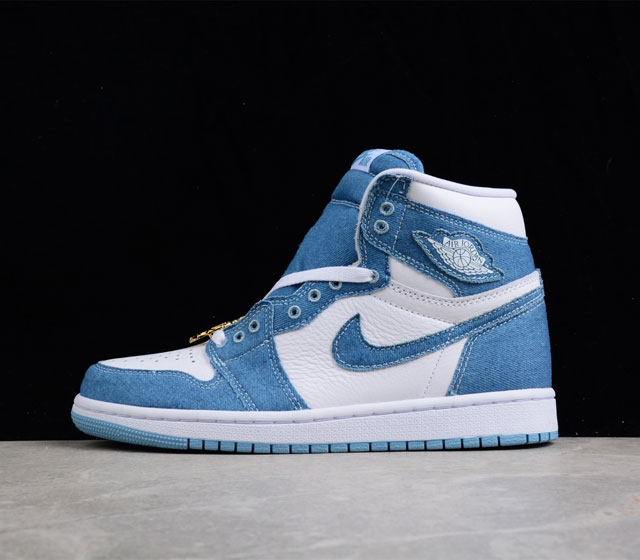 AirJordan 1 Retro WMNS Denim 丹宁牛仔布官方货号 DM9036 104WL 东莞大厂极限压缩利润 性价比触顶 国内顶级头层皮料订染