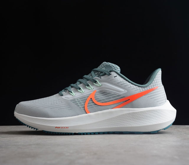 Nike Zoom Pegasus 39 代超级飞马涡轮增压马拉松登月39代休闲运动慢跑 原档案数据开发纸版楦型 内里嵌入定型海绵 中底搭载前Zoom+全掌R