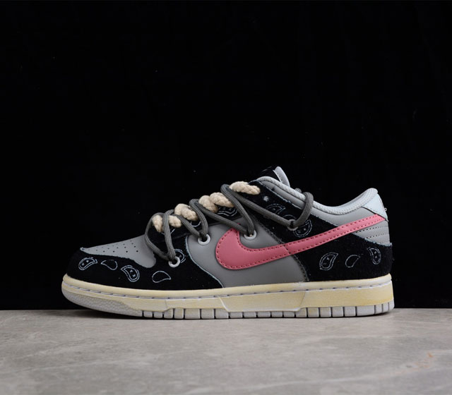 Nk SB Dunk Low Prm SB Cashew Nut Flower 腰果花元素 SB扣碎篮板时尚休闲板鞋 DH7913-001 36 36.5 3