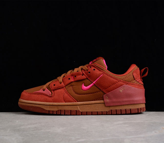 Nk Dunk Low Disrupt 2 Desert Bronze 破坏二代系列全新解构风轻量扣篮低帮休闲运动滑板鞋 DH4402-200 36 36.5