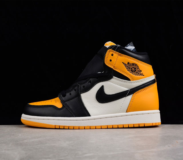 Air Jordan 1 Retro High OG AJ1 乔1黑黄脚趾 555088-711 36 36.5 37.5 38 38.5 39 40 40.