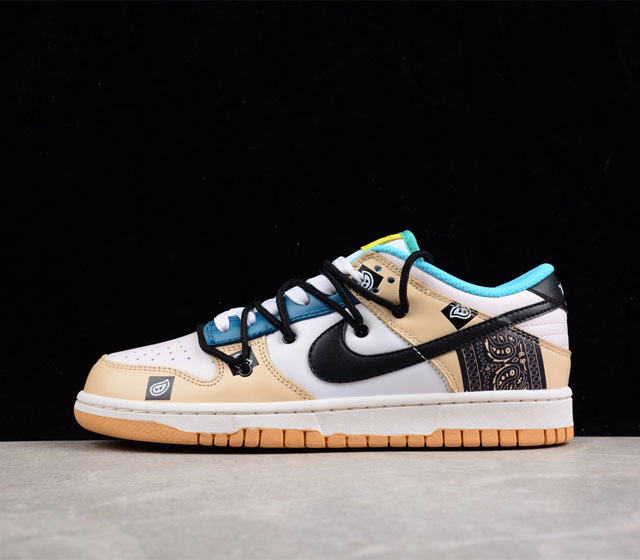 Nk Dunk Low SE Free .99 腰果花 SB扣碎篮板时尚休闲板鞋 DH0952-100 36 36.5 37.5 38 38.5 39 40