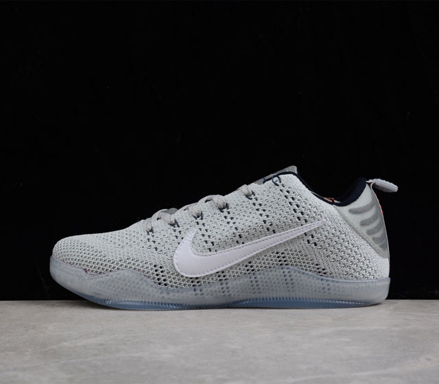 Nike Kobe 11 Low PaIe Horse 白夜光 专业实战篮球鞋 824463-443 40 40.5 41 42 42.5 43 44 44.