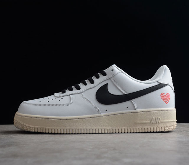 Air Force 1 07 Low 情人节 原楦头原纸板 打造纯正空军版型 #专注外贸渠道 全掌内置蜂窝气垫 #原盒配件 原厂中底钢印 拉帮完美 官方货号