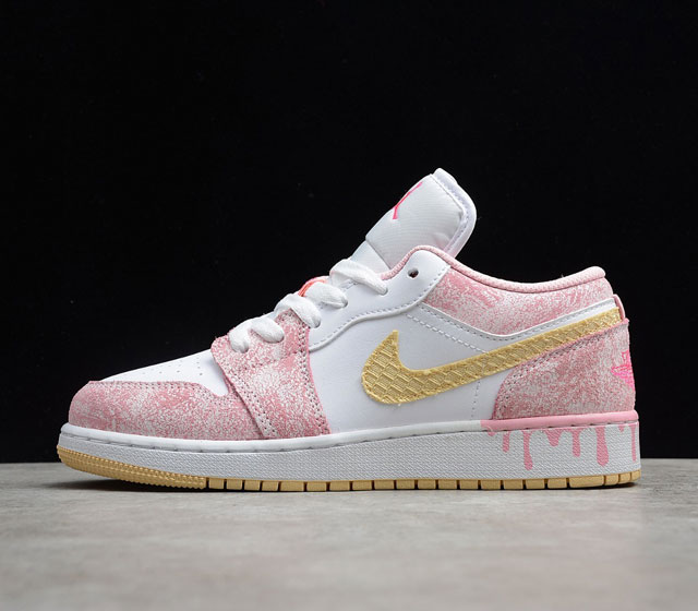 CJ版本 Air Jordan 1 Low AJ1 低帮 粉冰淇淋 CW7104-601 35.5 36 36.5 37.5 38 38.5 39 40