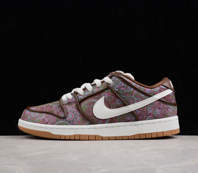 纯原版本 Nk SB Dunk Low Paisley 新腰果花 SB扣碎篮板时尚休闲板鞋 DH7534-200 36 36.5 37.5 38 38.5 3