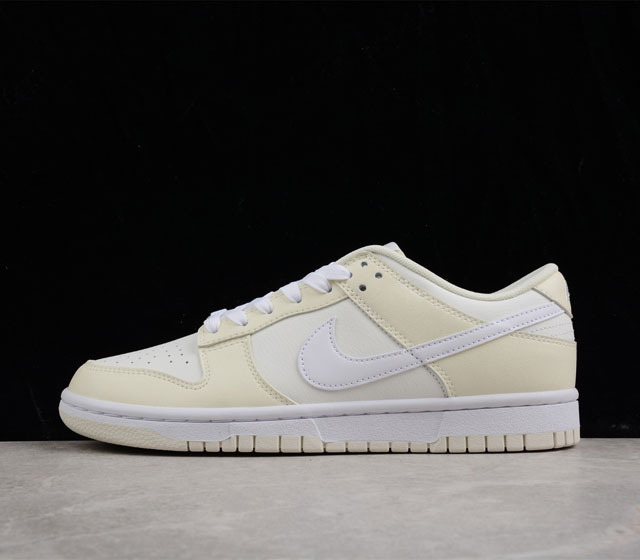 NK Dunk Low Coconut Milk 米黄 低帮运动休闲板鞋 DJ6188-100 尺码 36 36.5 37.5 38 38.5 39 40 4