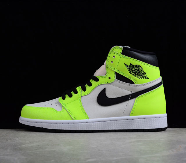 CJ版本 Air Jordan 1 High OG Volt AJ1 乔1全新荧光绿 555088-702 40 40.5 41 42 42.5 43 44