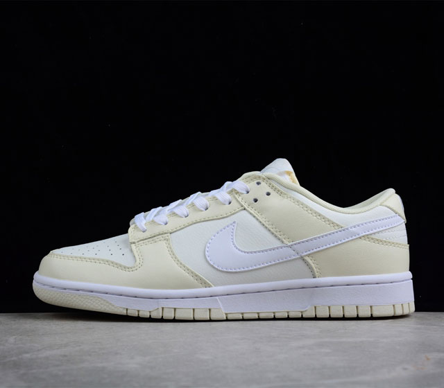 NK Dunk Low Coconut Milk 米黄 低帮运动休闲板鞋 DJ6188-100 36 36.5 37.5 38 38.5 39 40 40.5