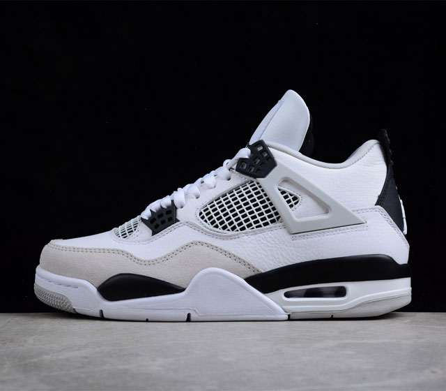 Air Jordan 4 Military Black AJ4 乔4灰黑拼接 DH6927-111 40-47.5 鞋款采用与Air Jordan 4 Mil