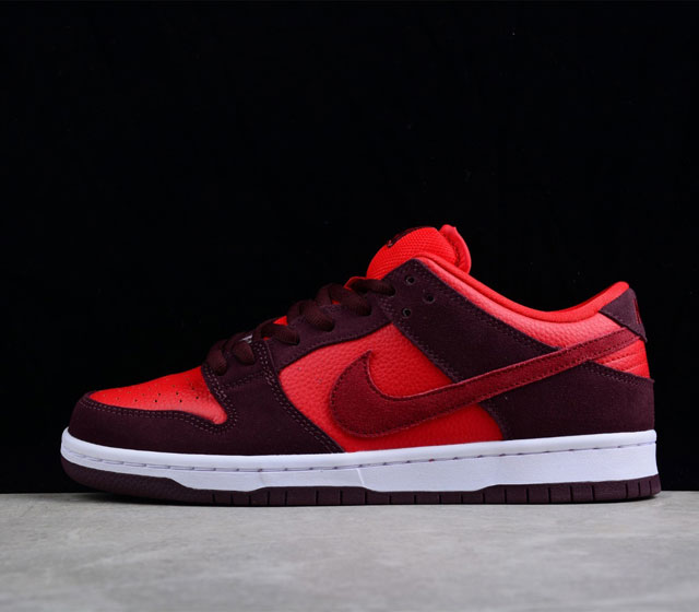 Nk SB Dunk Low Cherry 紫红 樱桃 SB低帮运动休闲板鞋 DM0807-600 36 36.5 37.5 38 38.5 39 40 40