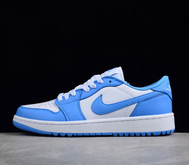 Air Jordan 1 Low Golf Shadow AJ1 乔1全新高尔夫版 北卡蓝 货号 DD9315-100 尺码 36 36.5 37.5 38