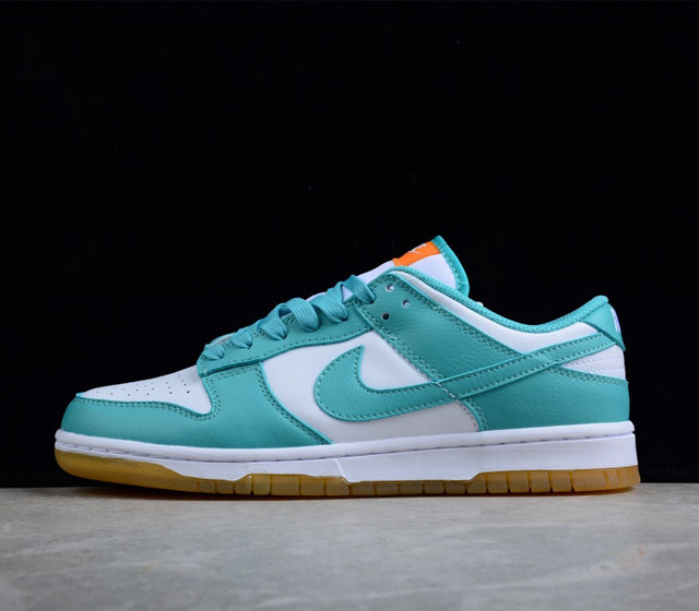 Nike Dunk Low Turquoise and Orange 蒂芙尼2.0 货号 DV2190-100 尺码 36 36.5 37.5 38