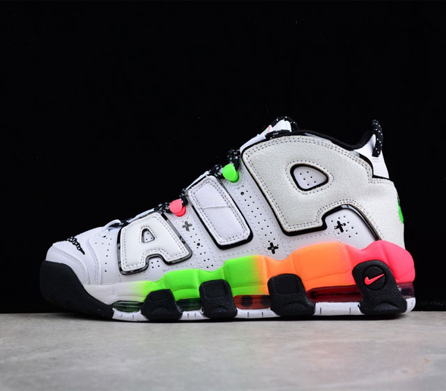 Nk Air More Uptempo 96 QS 皮蓬初代系列经典高街百搭休闲运动篮球鞋 DV1233-111 尺码 36 36.5 37.5 38 38.