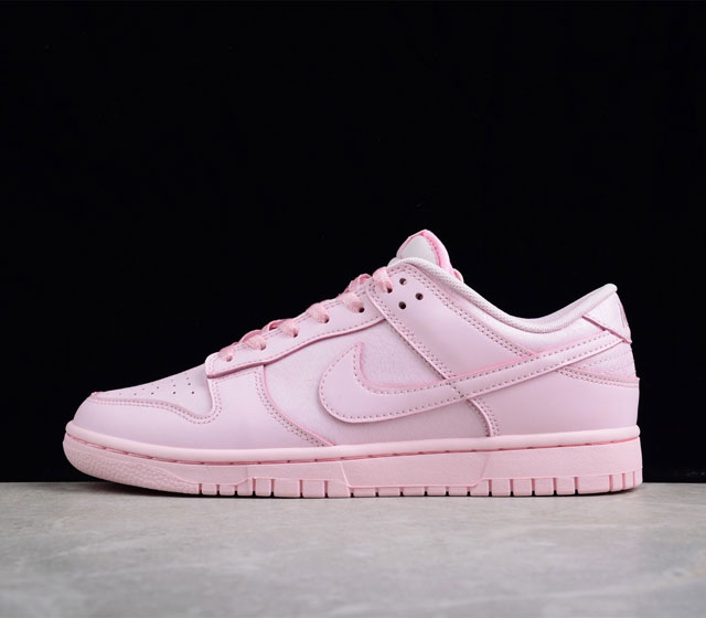 纯原NIKE DUNK Low SE GS 粉色 复古休闲板鞋 女款 货号 921803-601 尺码 36 36.5 37.5 38 38.5 39 40