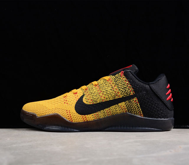 Nike Kobe 11 Low Bruce Lee 李小龙 专业实战篮球鞋 822675-706 尺码 40 40.5 41 42 42.5 43 44 4