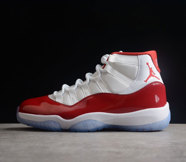 Air Jordan 11 Retro AJ11 白红 货号 CT8012-116 渠道特供 全网实拍首发 官方抽屉原盒 内附芯片包装 完美飞人电绣 原装标