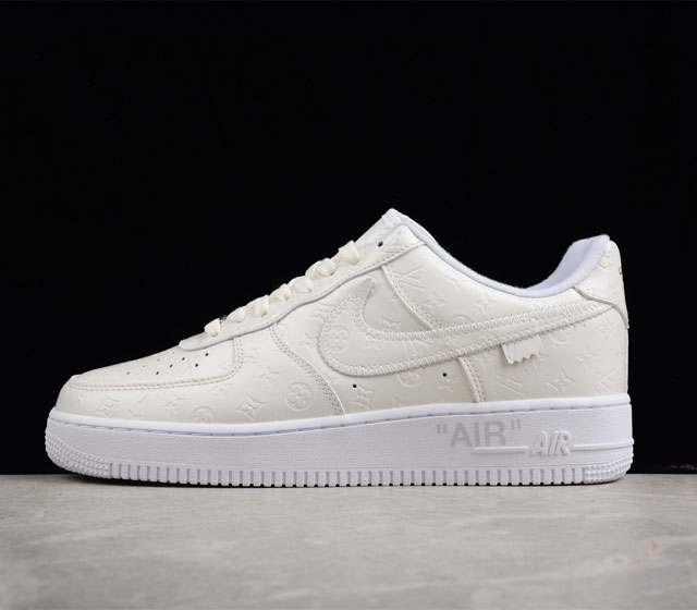 驴牌 x Nk Air Force 1 07 Low 联名款 空军一号低帮经典百搭休闲运动板鞋 LV3369-100 尺码 35.5 36 36.5 37.5