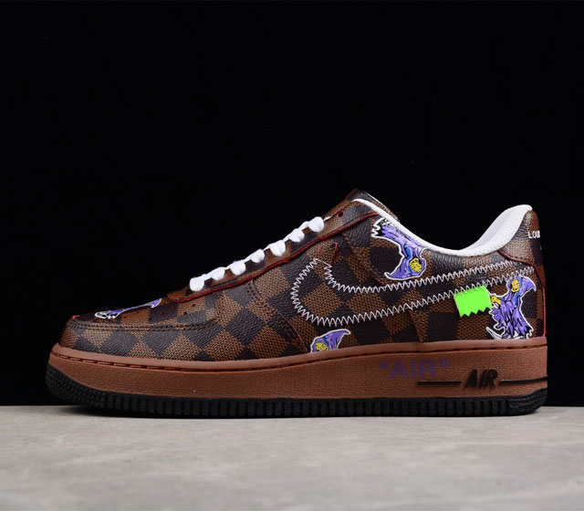 驴牌 x Nk Air Force 1 07 Low 联名款 空军一号低帮经典百搭休闲运动板鞋 6A8PYL-001 尺码 35.5 36 36.5 37.5