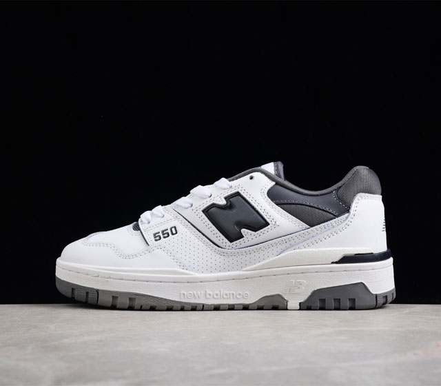 New Balance BB550系列 新平衡皮面中性休闲跑鞋 BBW550WTG 尺码 36 37 37.5 38 38.5 39.5 40 40.5 41