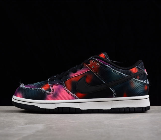 纯原版本 Nk Dunk Low Graffiti 街头涂鸦 黑紫扎染 SB低帮运动休闲板鞋 DM0108-002 尺码 36 36.5 37.5 38 38