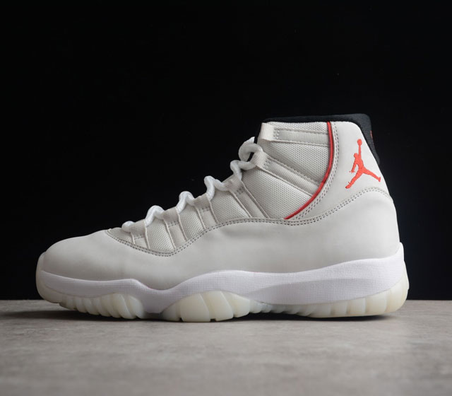 Nike Air Jordan 11 Retro Platinum Tint 铂金 兔八哥 AJ11乔丹11代 真碳板 真标原盒 原底原面 真头层皮 正确版型