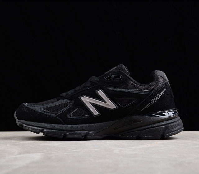 New Balance NB990系列 高端美产复古休闲跑步鞋 M990BB4 尺码 36 37 37.5 38 38.5 39 40 40.5 41 42