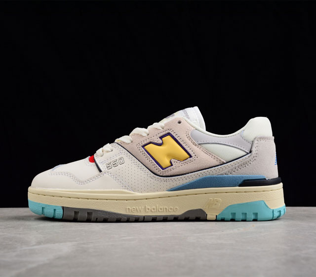 New Balance BB550系列 新平衡皮面中性休闲跑鞋 BBW550SSC 尺码 36 37 37.5 38 38.5 39.5 40 40.5 41