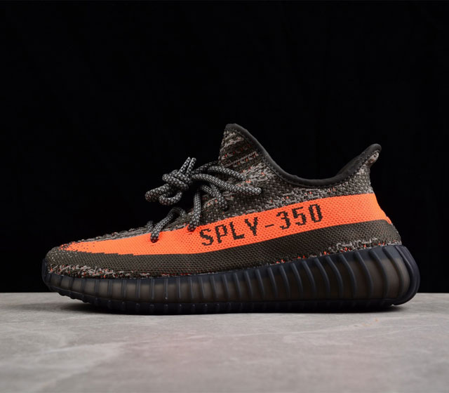 Yeezy Boost 350 V2 军绿橙 HQ7045 原织面精针织机 原厂反光针织面料 #顶级Boost 满钉大底 一切细节实拍如图 极力推荐此版本 触