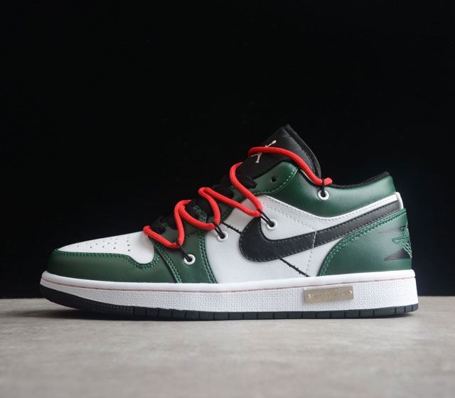 Air Jordan 1 Low AJ1 乔1定制版 Vibe风味解构 运动文化篮球鞋 553558-062 尺码 35.5 36 36.5 37.5 38