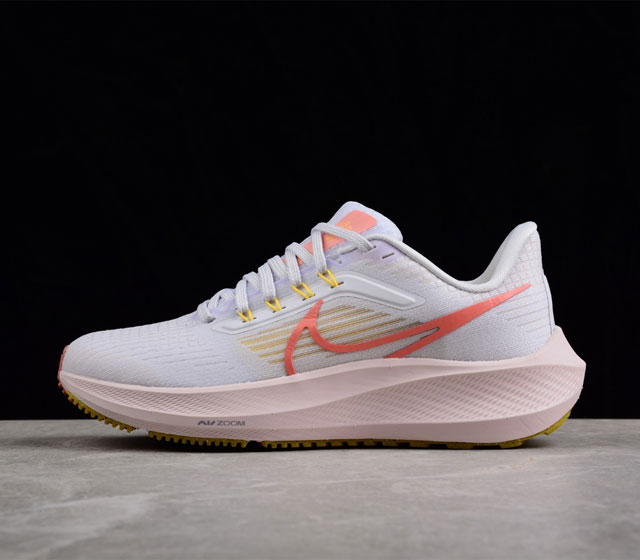 公司级 平台货 Nike Zoom Pegasus 登月39代 白浅粉 DH4072-501 女鞋出货 35.5 36 36.5 37.5 38 38.5 3