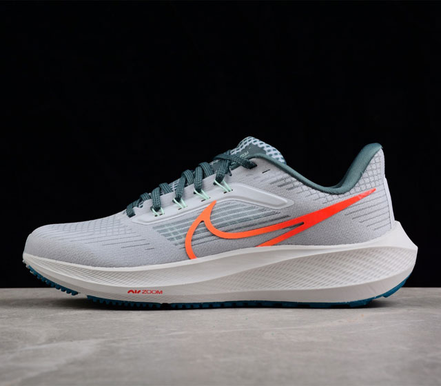 公司级 平台货 Nike Zoom Pegasus 登月39代 灰蓝绿 DH4071-003 男女鞋36 36.5 37.5 38 38.5 39 40 40