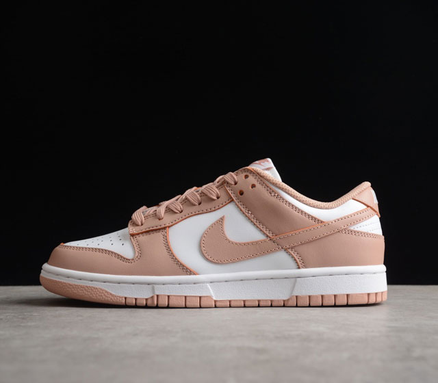 CJ版本 Nk Dunk SB Low 玫粉 纯原出品 实拍首发原装头层材料 独家版型蒸餾加工帶來的是更好的视觉和脚感体验大厂纯原品质出货 清洁度 电绣工艺