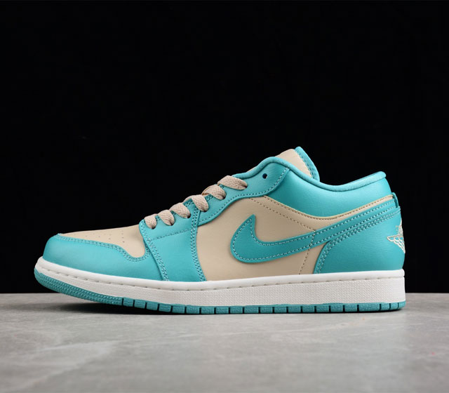 CJ版本 Air Jordan 1 Low AJ1 乔1蒂芙尼绿 低帮篮球鞋 DC0774-131 尺码 40 40.5 41 42 42.5 43 44 4