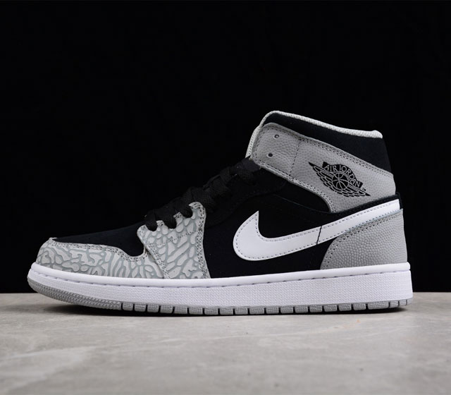 CJ版本 Air Jordan 1 Mid Elephant Toe AJ1 乔1爆裂纹大象 中邦篮球鞋 DM1200-016 尺码 40 40.5 41 4