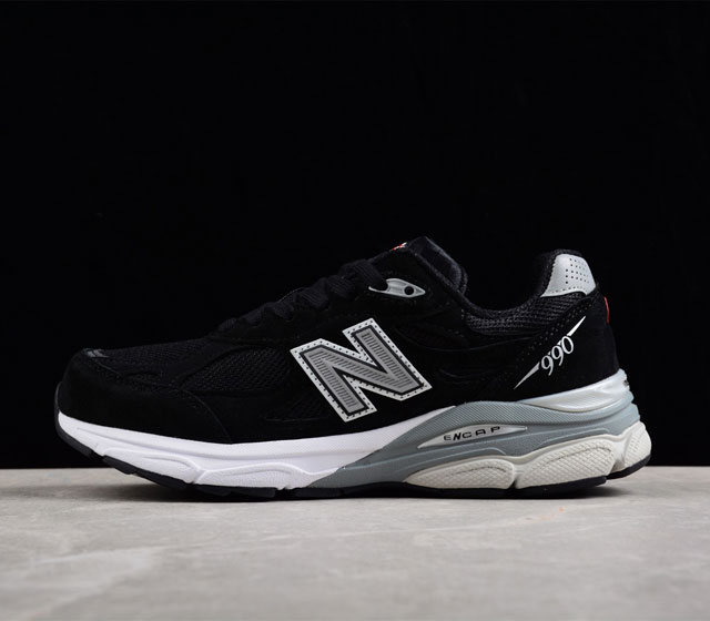 New Balance NB990系列 高端美产复古休闲跑步鞋 M990BS3 尺码 36 37 37.5 38 38.5 39 40 40.5 41 42