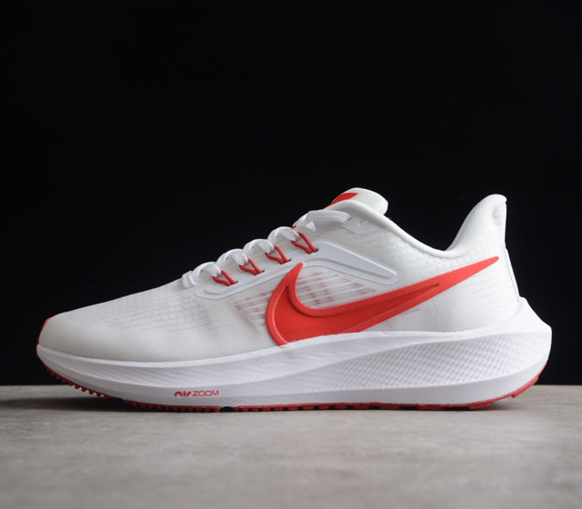 Nike Zoom Pegasus 39 代超级飞马涡轮增压马拉松登月39代休闲运动慢跑 原档案数据开发纸版楦型 内里嵌入定型海绵 中底搭载前Zoom+全掌R