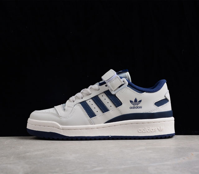 Adidas Originals Forum 84 Low 灰 海军蓝 黑曜石灰 杨幂同款 货号GY6553 全网独家原盒 真头层版本 原数据独家二代私模大底