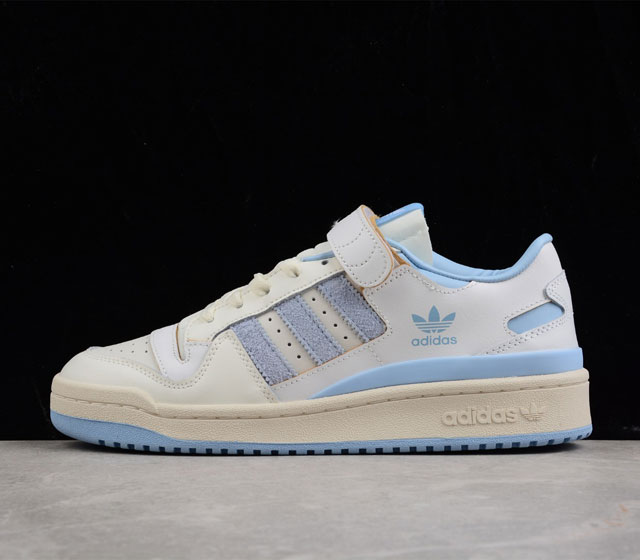 adidas originals Forum 84 Low Carolina Blue 北卡蓝 奶白蓝 杨幂同款 货号 GZ1893 36 36.5 37 3 - 点击图像关闭