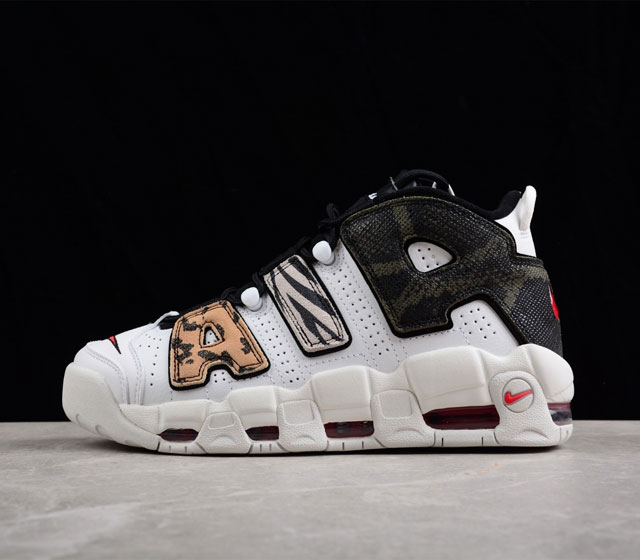 Nk Air More Uptempo 96 QS 皮蓬初代系列经典高街百搭休闲运动文化篮球鞋 DZ4843-100 尺码 36 36.5 37.5 38 3