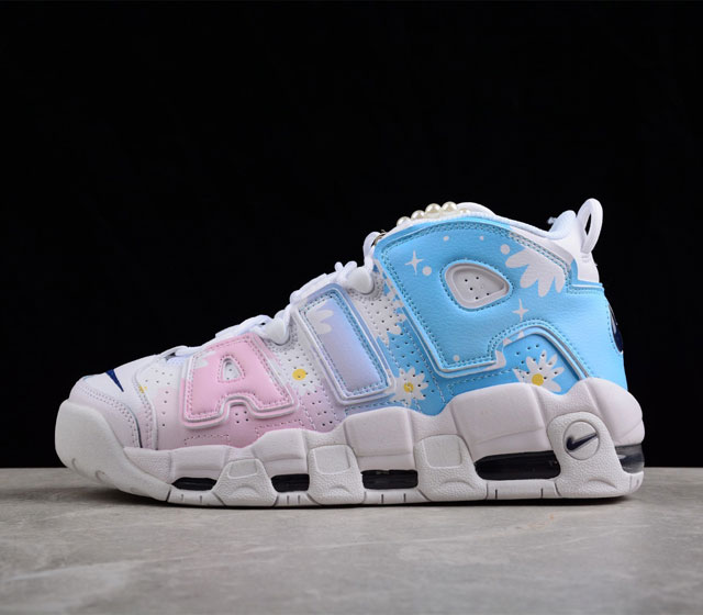 Nk Air More Uptempo 96 QS 皮蓬初代系列经典高街百搭休闲运动文化篮球鞋 DH9719-100 尺码 36 36.5 37.5 38 3