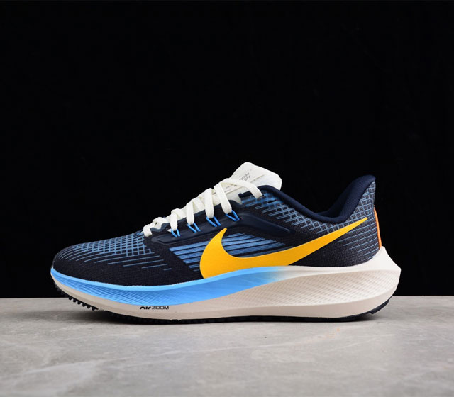 平台专供版 NK Zoom Pegasus 39 登月39代 超轻网面跑步鞋 D09580-400 独家裸鞋圈硬通货品质 原厂数据开发出货 正确鞋盒海绵内贴包