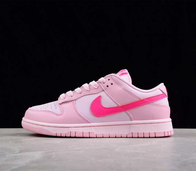 性价版 Nike Dunk Low Triple Pink 粉红货号 DH9756-600 尺码 36 36.5 37.5 38 38.5 39 40 40.