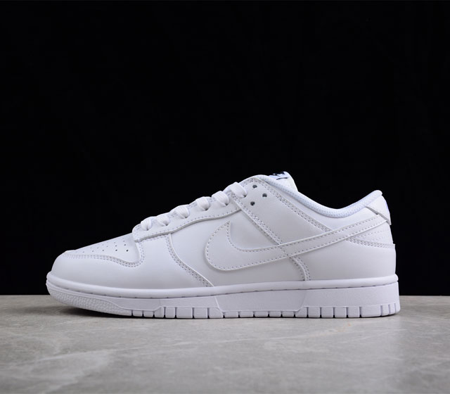 性价版 Nike Dunk Low Triple White 三倍白SB扣碎篮板时尚休闲板鞋货号 DD1503-109 尺码 35.5 36 36.5 37.