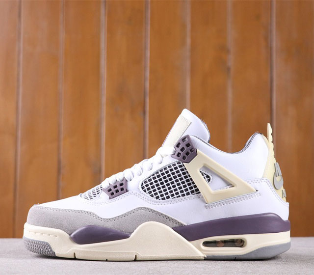 乔丹乔4代 真标 乔丹 Air Jordan AJ4 aj4乔丹4代 乔丹4Air Jordan 4 x A Ma Maniere 货号 DH6927-068