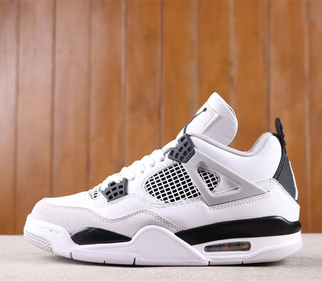 乔丹乔4 真标 乔丹 Air Jordan 乔4AJ4 aj4 AJ4 乔丹4代 乔4 乔丹4 Air Jordan 4 Military Black 货号 D