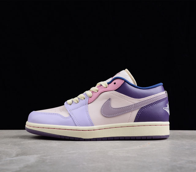 CJ版本 Air Jordan 1 Low AJ1 乔1粉紫彩蛋 DZ2768-651 尺码 35.5 36 36.5 37.5 38 38.5 39 40