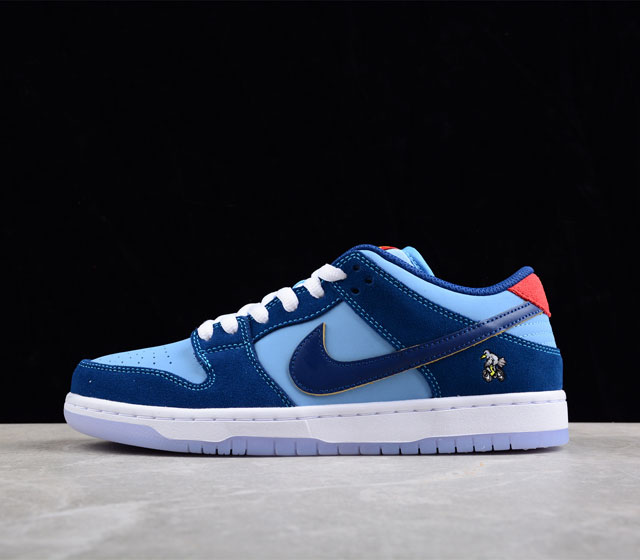 Nk SB Dunk Low 刮刮乐蓝色小鸡 SB低帮运动休闲板鞋 DX5549-400 尺码 36 36.5 37.5 38 38.5 39 40 40.5